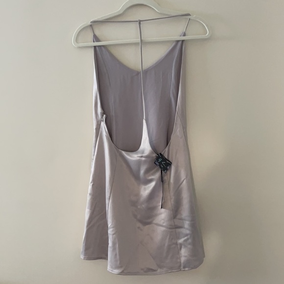 Nasty Gal Vintage Naomi Metallic Dress – NWT | S - Picture 7 of 7